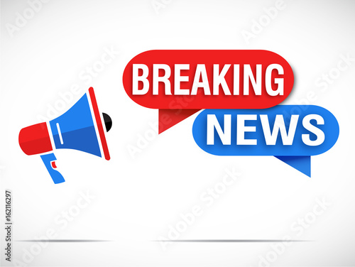 megaphone : breaking news