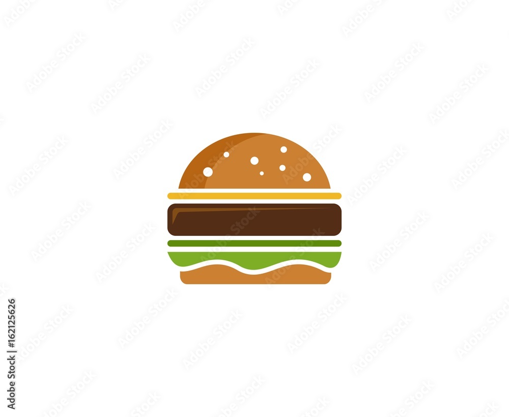 Burger logo Burger logo