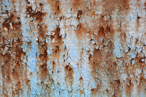 Rusted paint texture