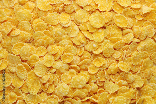 Texture of corn flakes