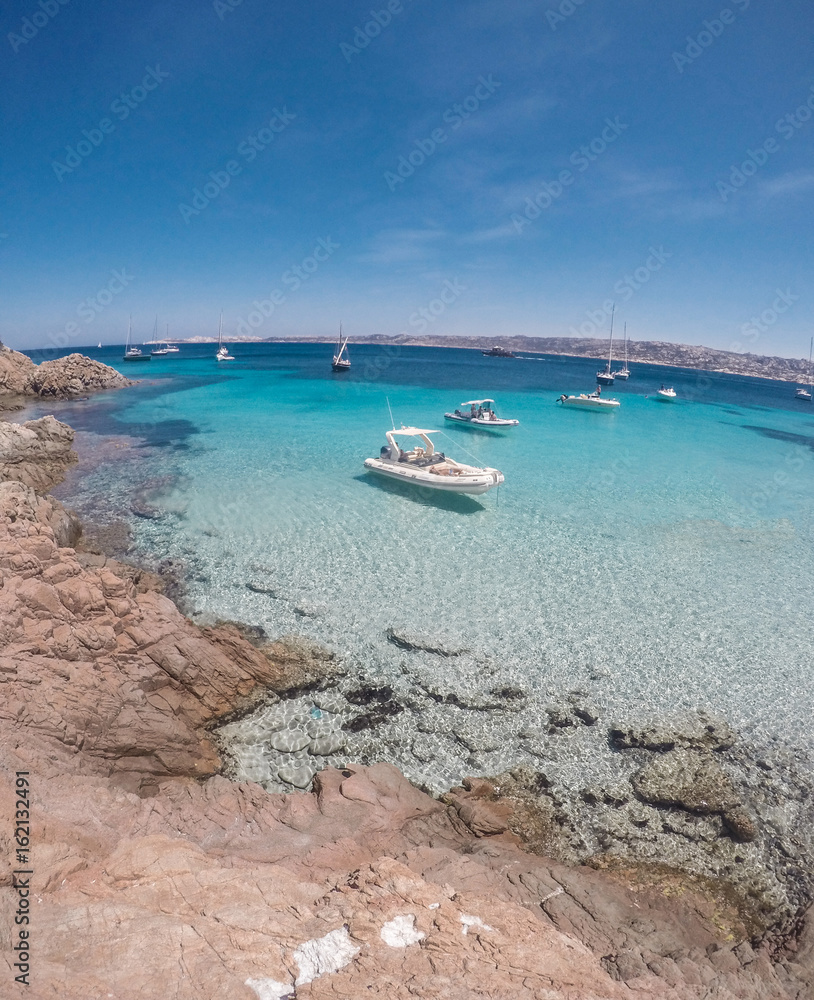 Cala dell’amore, Spargi island, Maddalena archipelago, Sardinia, Italy