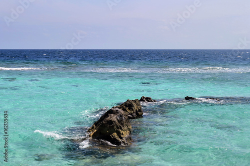 Summer Coast on the Maldives