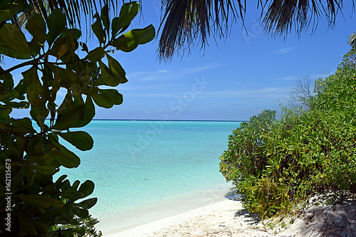 Summer Coast on the Maldives