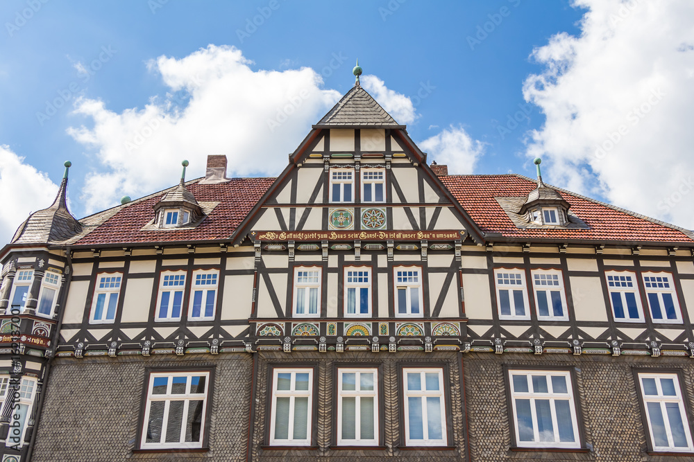 Fachwerkhaus in der Altstadt zu Goslar in Niedersachsen