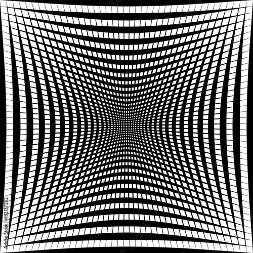 Geometric black and white texture. Mesh, grid pattern of lines