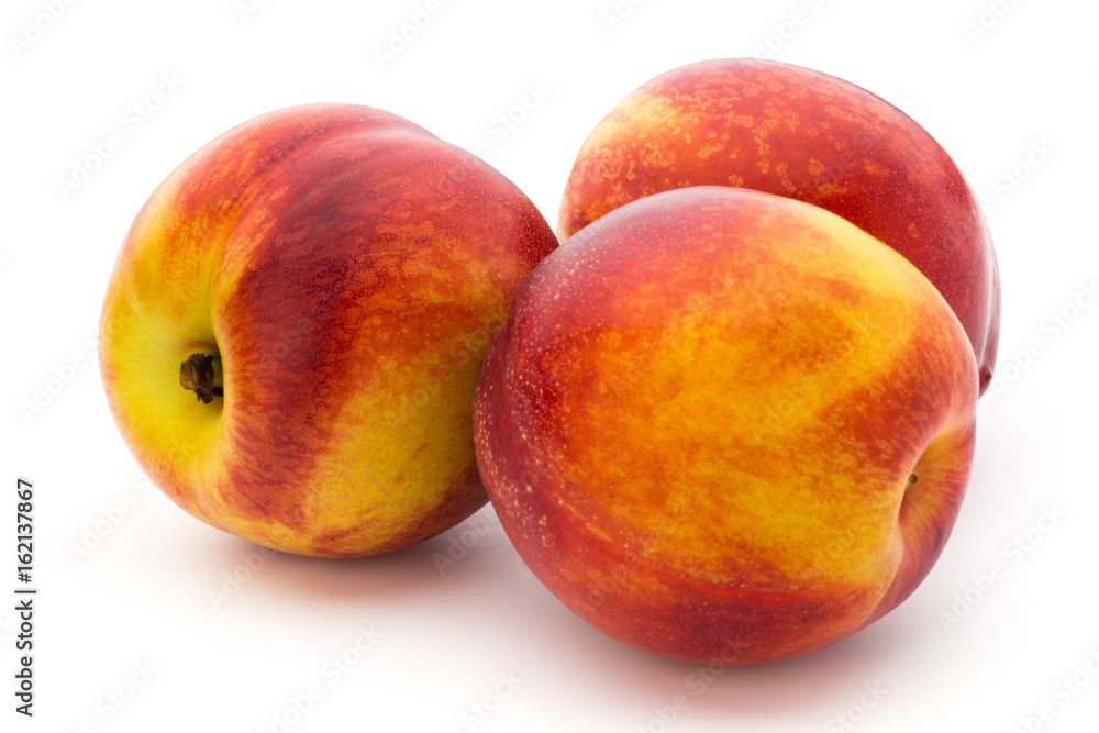 Peach. Fruit with isolated on white background. Peach. Fruit with isolated on white background.