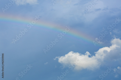 backgorund of rainbow  and  sky © designbydx