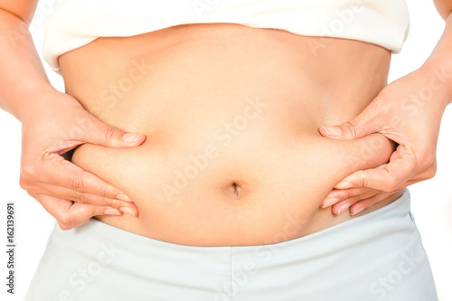 Wallpaper Mural Woman measuring her belly Torontodigital.ca