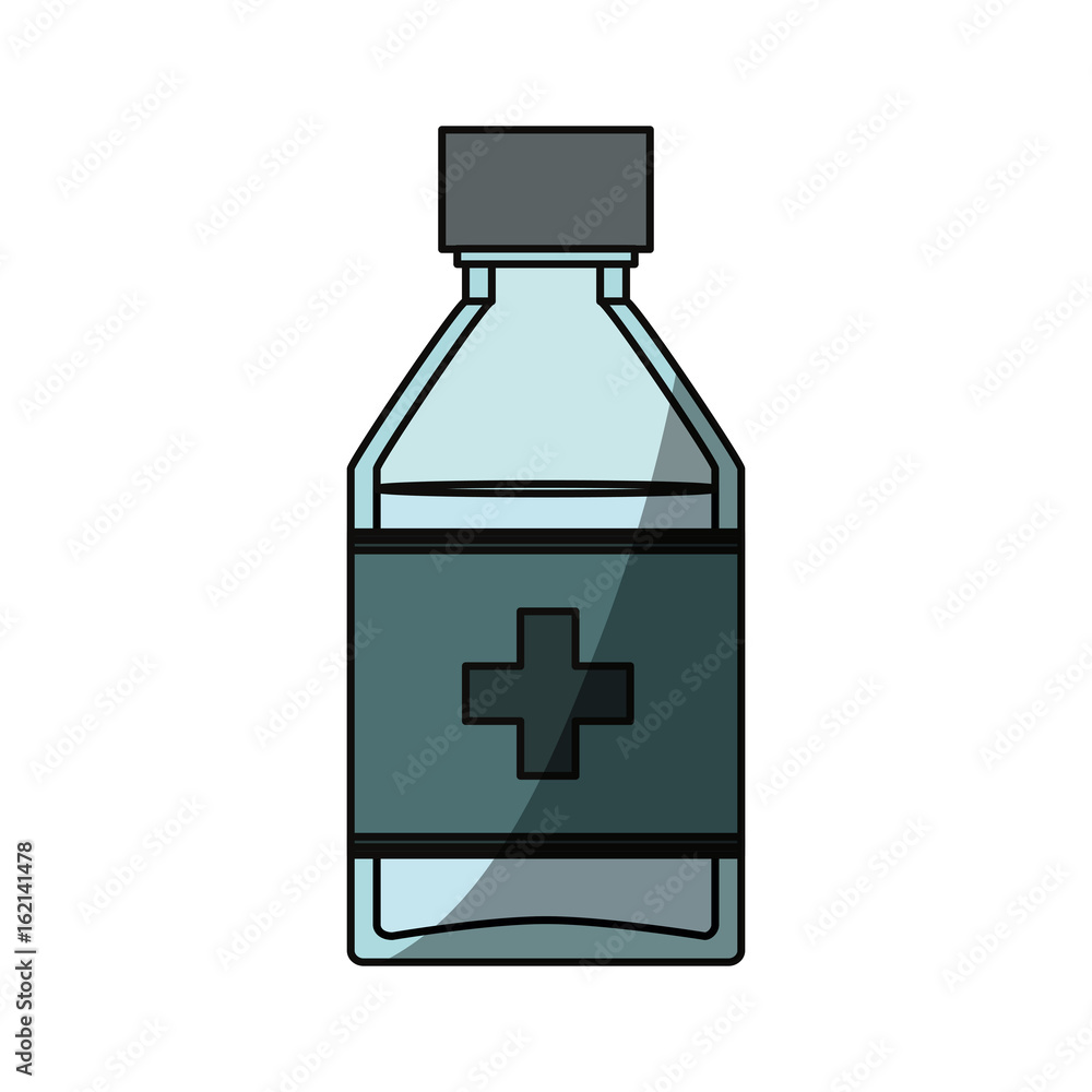 isolated medicine liquid bottle isolated medicine liquid bottle