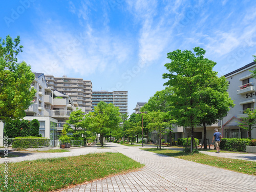 閑静な住宅街