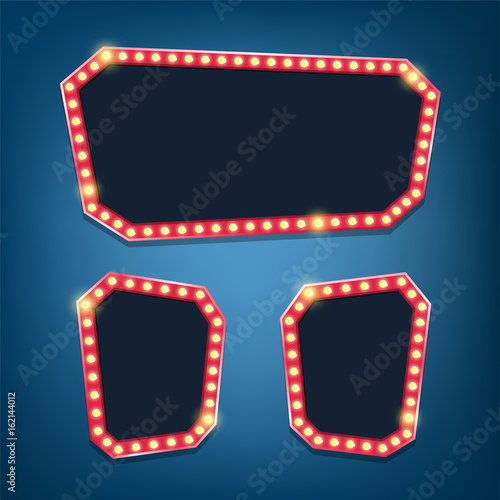 Electric bulbs billboard. R...