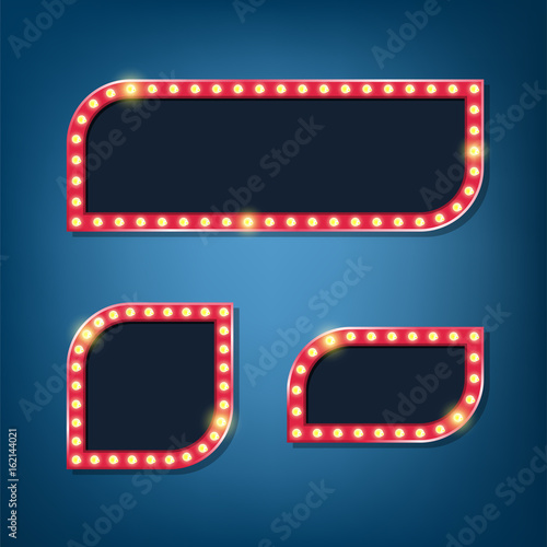 Electric bulbs billboard. R...