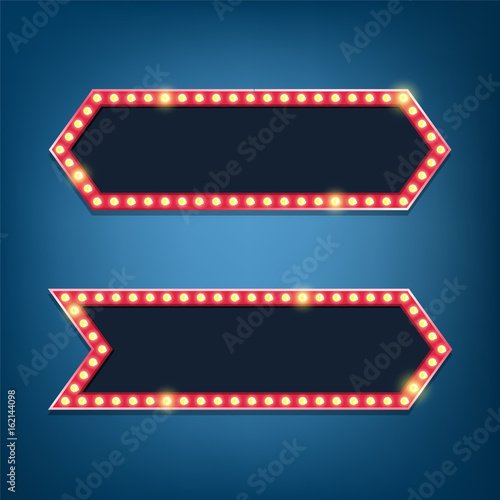 Electric bulbs billboard. R...