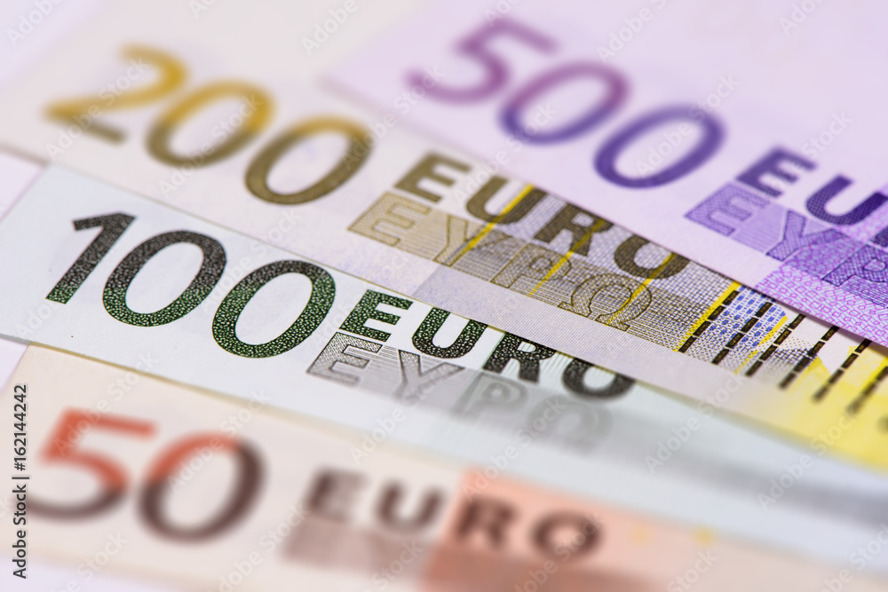Euro Scheine als Geldfächer Euro Scheine als Geldfächer