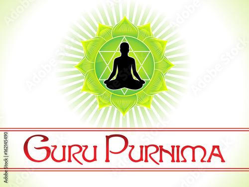 abstract artistic guru purnima background