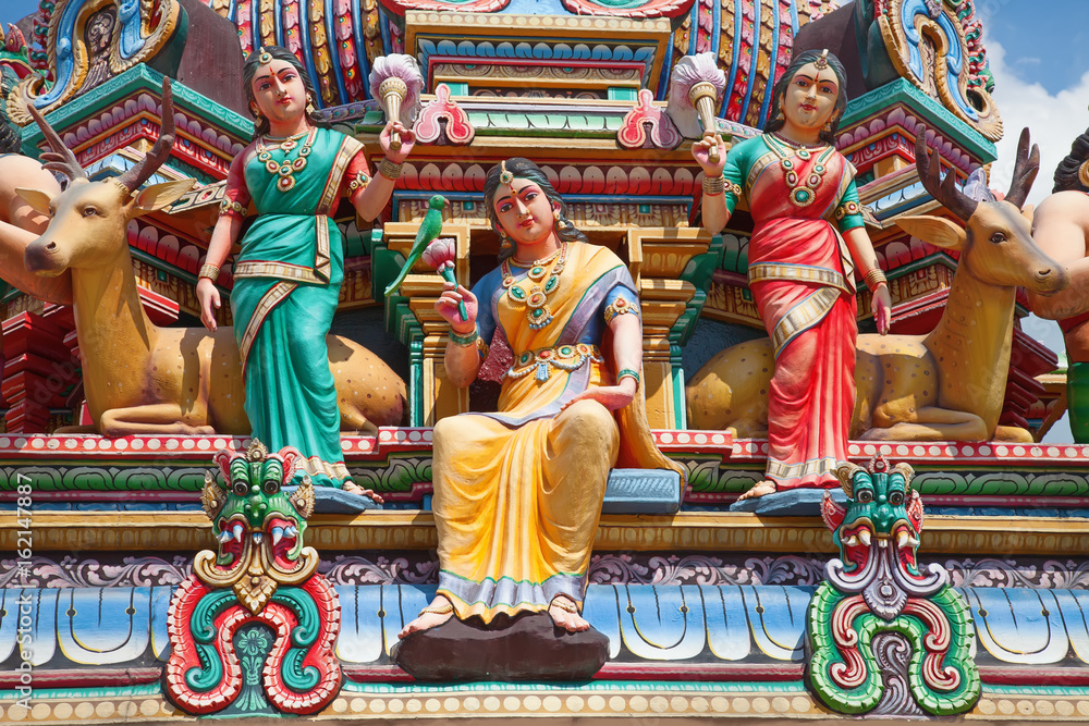 Naklejka premium Hindu temple