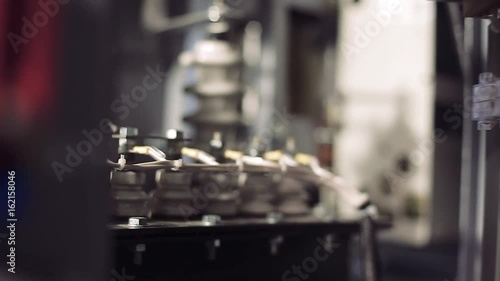 Wallpaper Mural Close-up of man working with electric meter. Torontodigital.ca