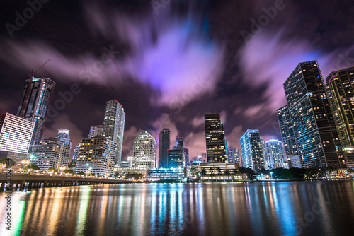Miami City Skyline