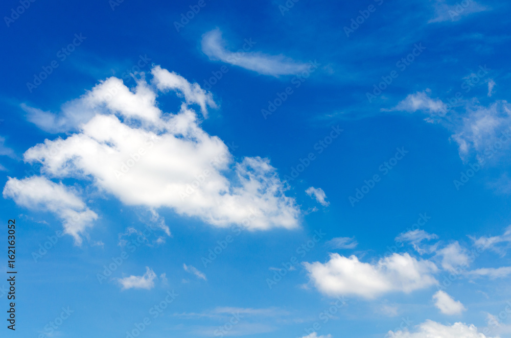 blue sky with cloud for background, sunny day in summer blue sky with cloud for background, sunny day in summer