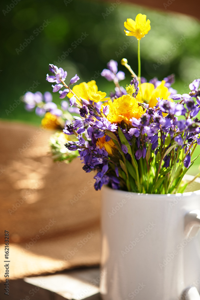 wild flowers in vase wild flowers in vase