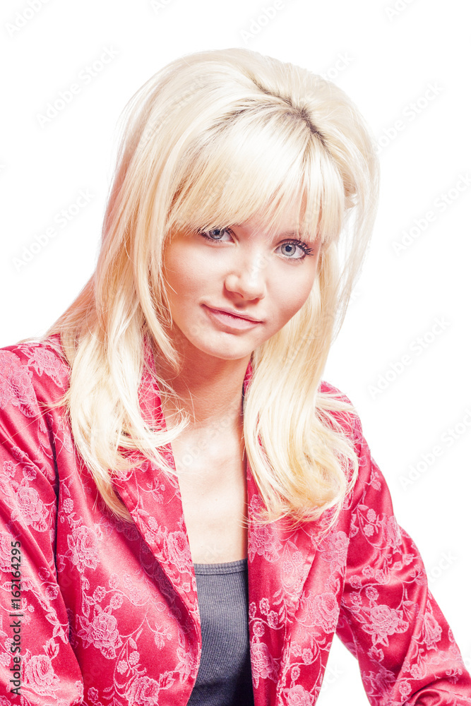 Fototapeta premium Young blond woman