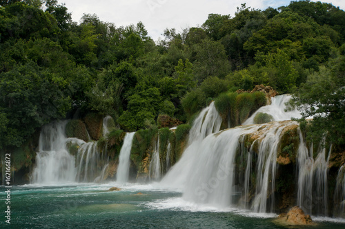 Fototapeta Naklejka Na Ścianę i Meble -  Skradinski Buk Waterfall in Krka National Park, Croatia