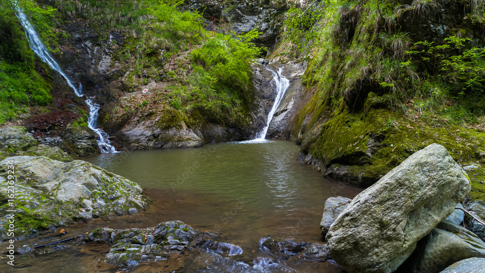 Valea lui Stan canyon and river in Romania Valea lui Stan canyon and river in Romania