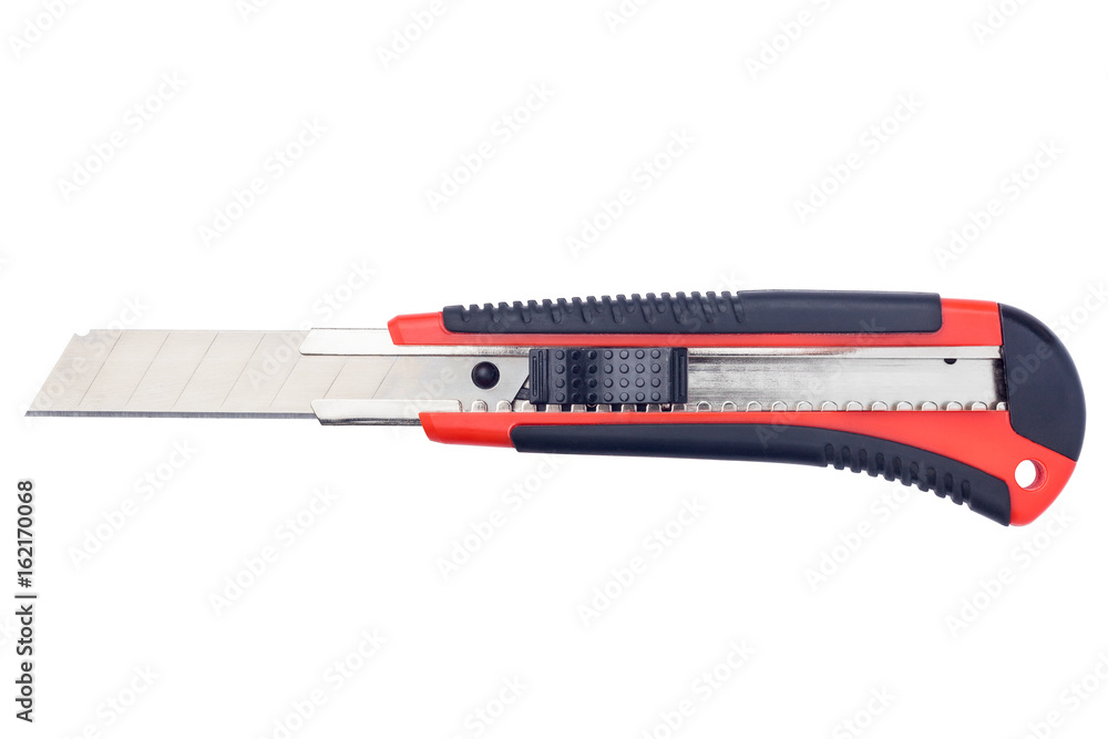 Clerical knife, clipping path, isolated on white background, isolated Clerical knife, clipping path, isolated on white background, isolated