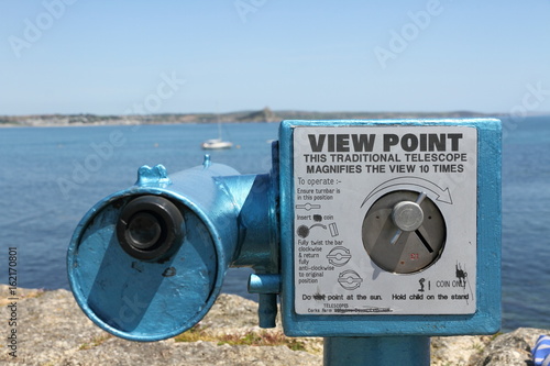 View Point - Telescope (Near St Michael's Mount in Cornwall)