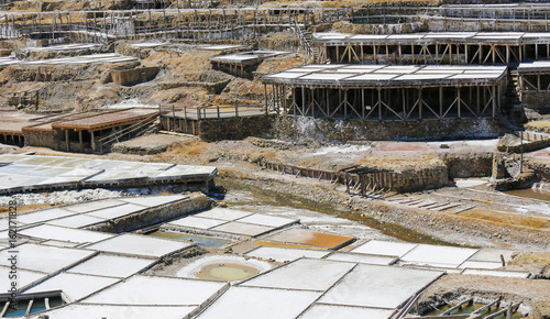 Salinas de Anana in Basque Country, Spain photo