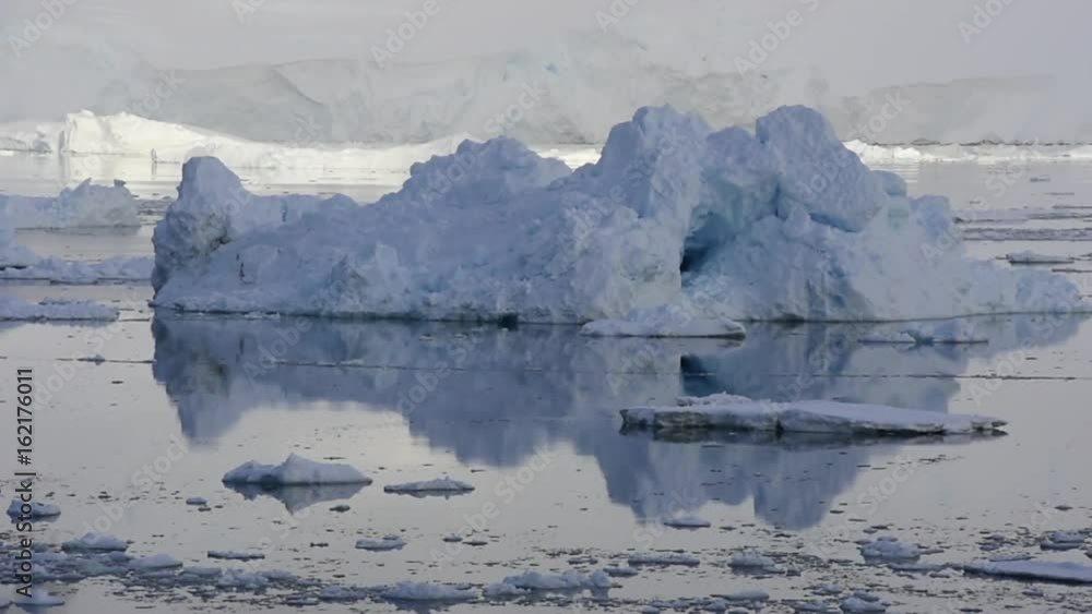 Beautiful view of icebergs in Antarctica Beautiful view of icebergs in Antarctica