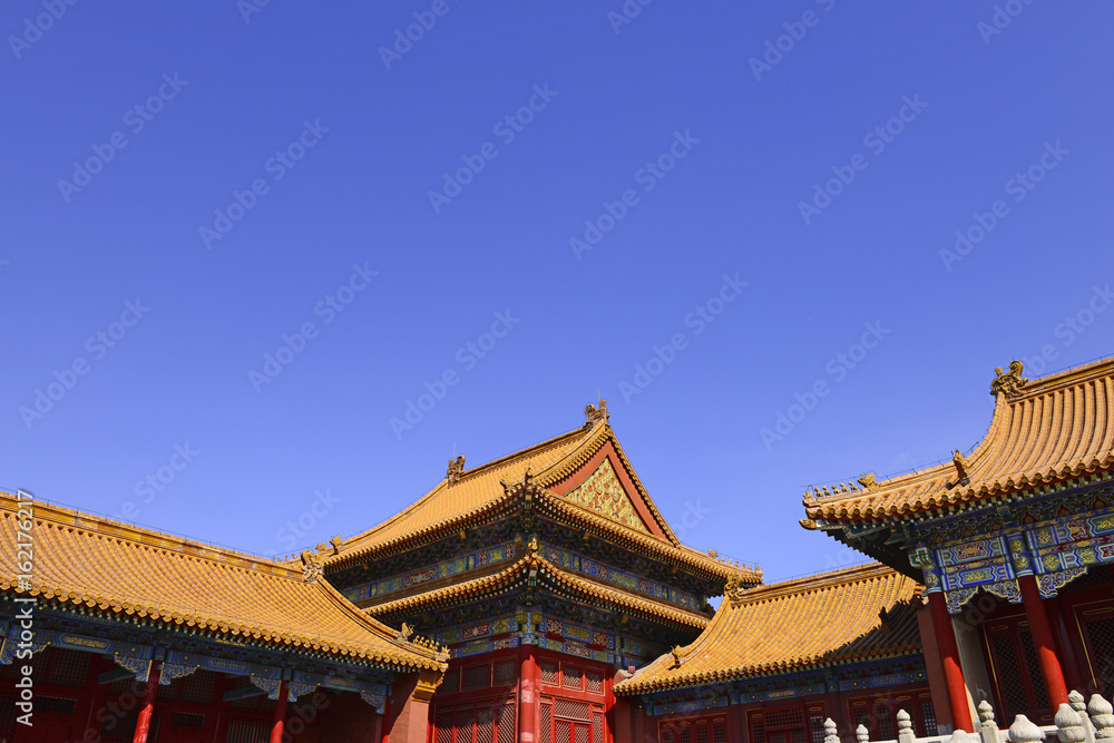 The building in the Forbidden City is in Beijing, China The building in the Forbidden City is in Beijing, China