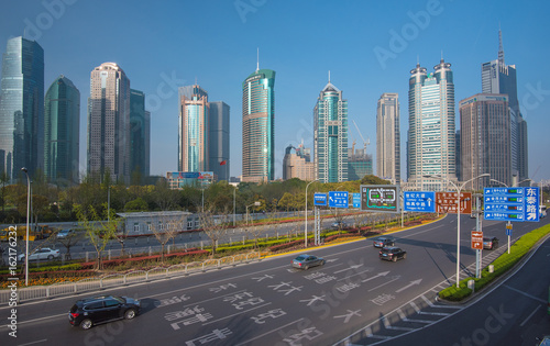 Beautiful skyscrapers, city...
