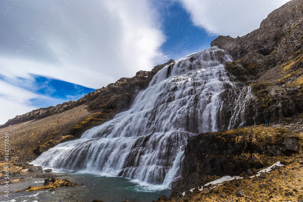 Dynjandi waterfall, Westfjords, Iceland