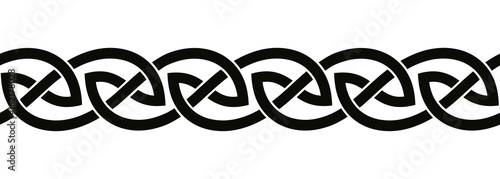Celtic national ornaments.