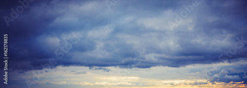 Beautiful clouds sky sunrise