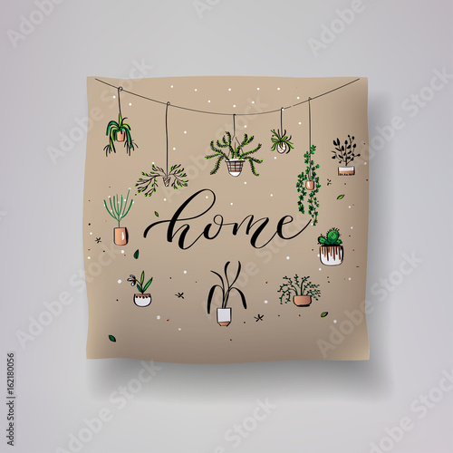Realistic 3d throw pillow models with lettering print. Apartment interior design elements. Vector cushions collection.