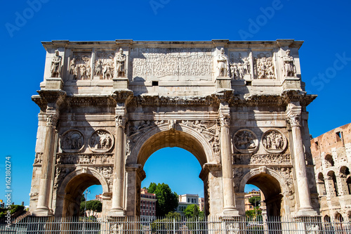 Arch of Constantine in Rome. Italy, Europe