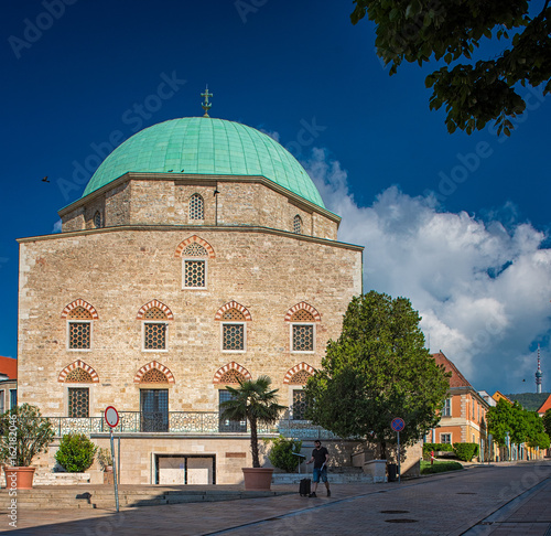 Mosque of Pasha Gazi Kassim in Pecs, Hungary photo