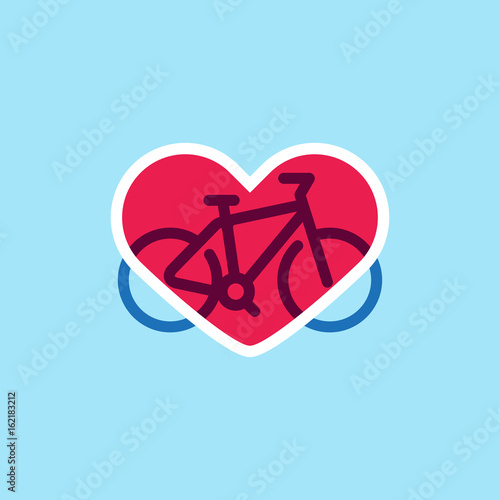 Illustration in Modern My Favorite Mode of Transport Bike