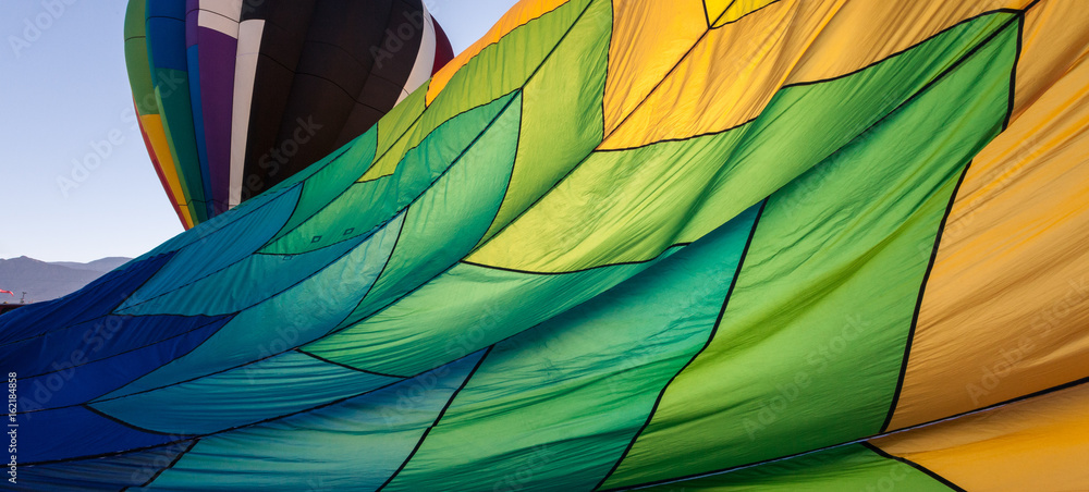 Fototapeta premium Hot Air Balloon Rising