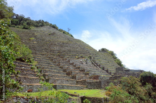 The Intipata ruins on the Inca Trail