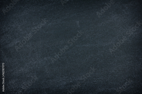 Blank Background with Chalk Rubbed out on Blackboard.Abstract dark of Black grunge texture background.Blank Background for Education and school concepts.