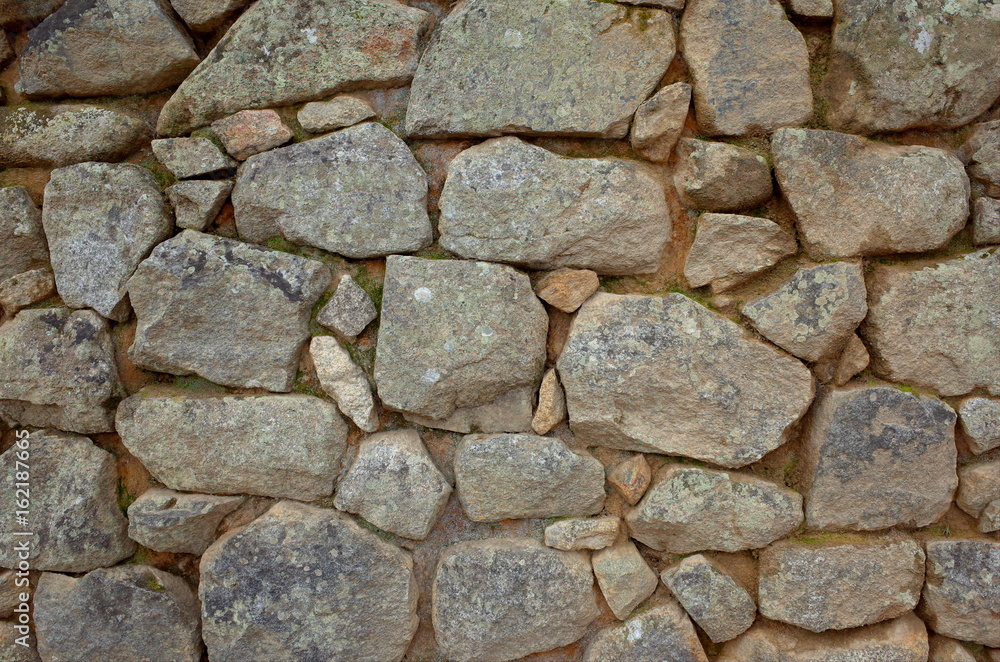 Example of Inca brickwork inside Machu Picchu Example of Inca brickwork inside Machu Picchu