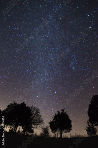 Starscape over Virginia, USA