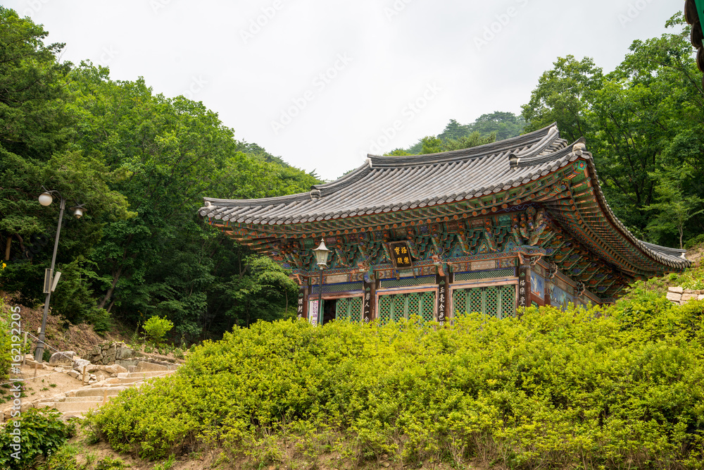 July 19, 2014. Cheongpyeong Temple in Chuncheon City, Gangwon Province