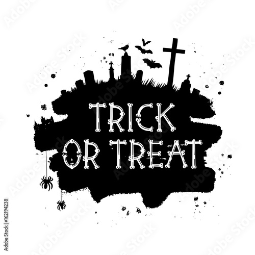 Trick or treat. Happy Halloween
