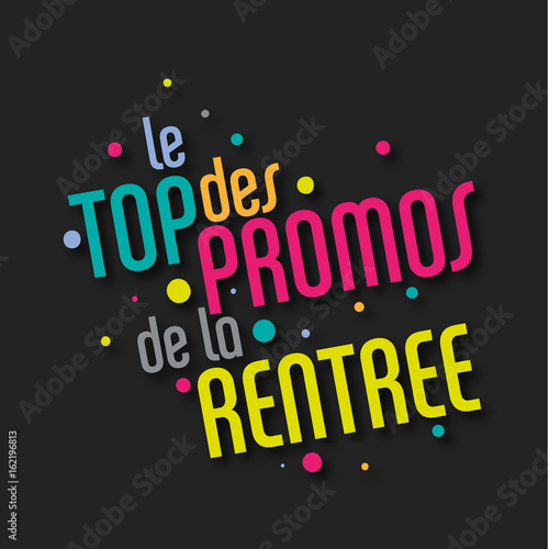 top des promos de la rentrée