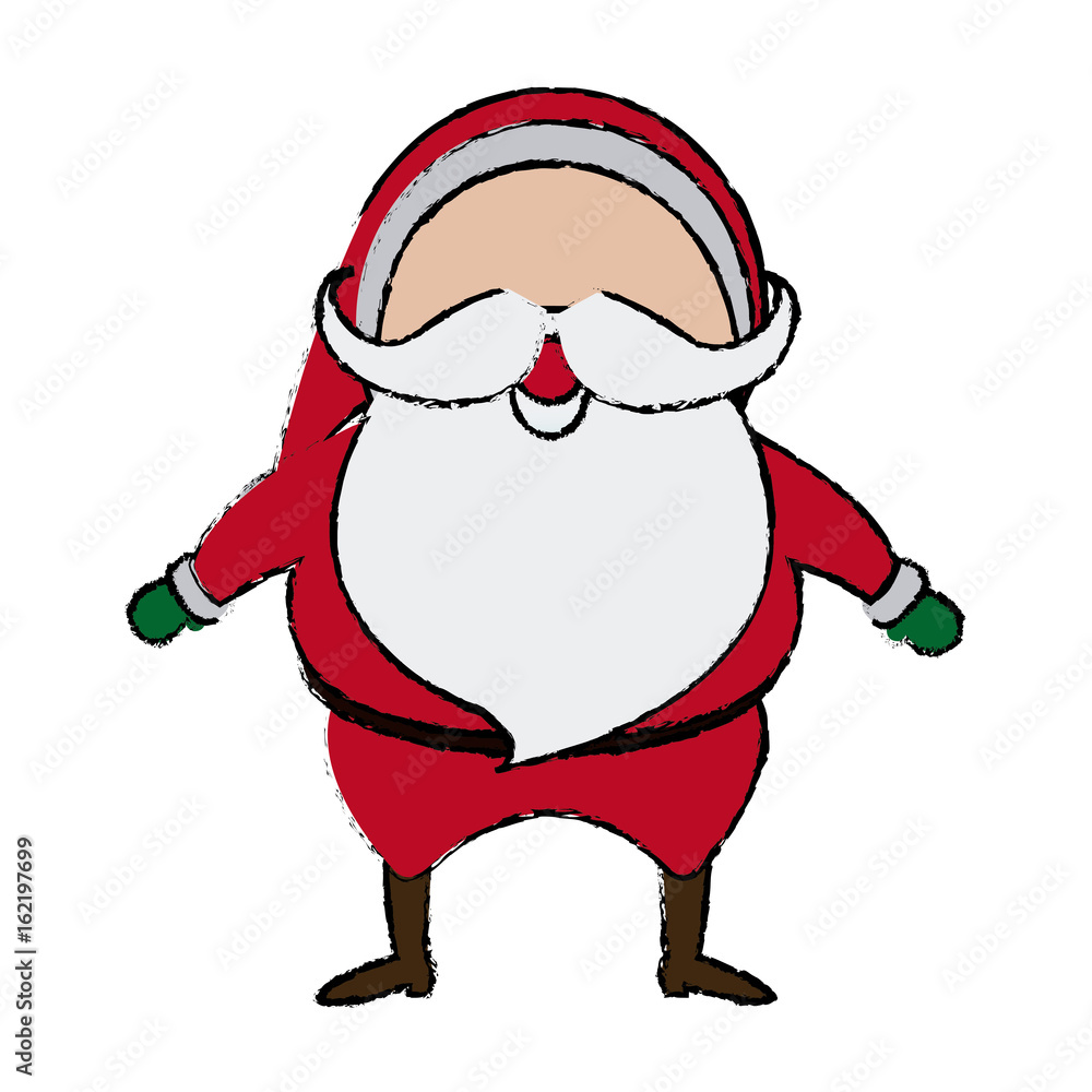 cute santa claus christmas character cute santa claus christmas character