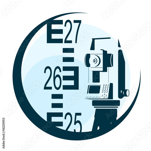 Geodesy symbol vector